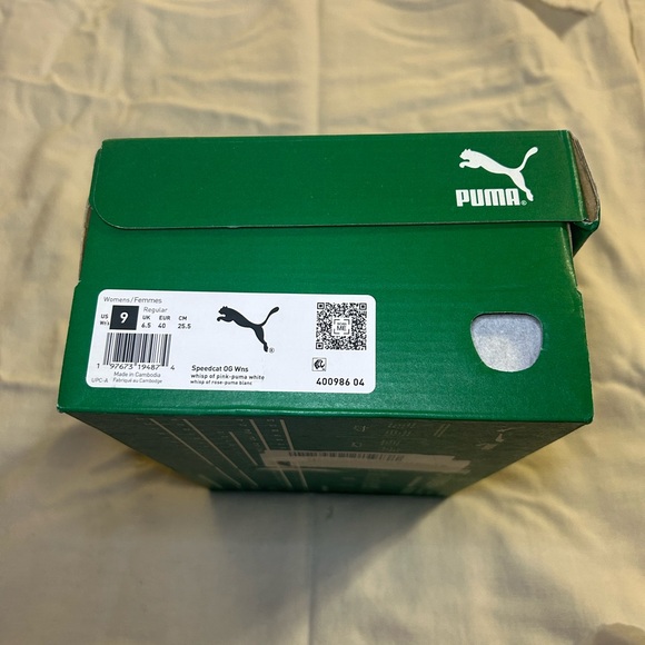 Puma  Pink and White Sneakers - Picture 4 of 5